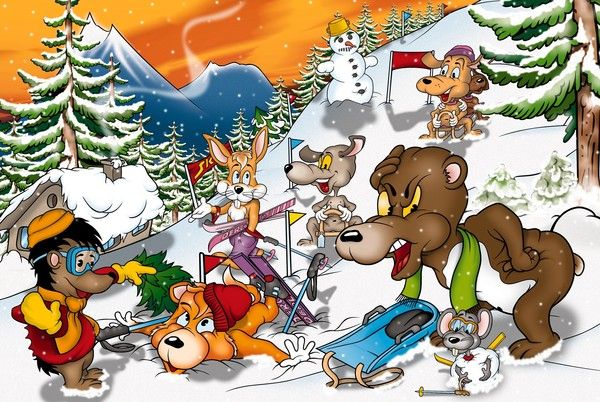 clipart tiere im winter - photo #23