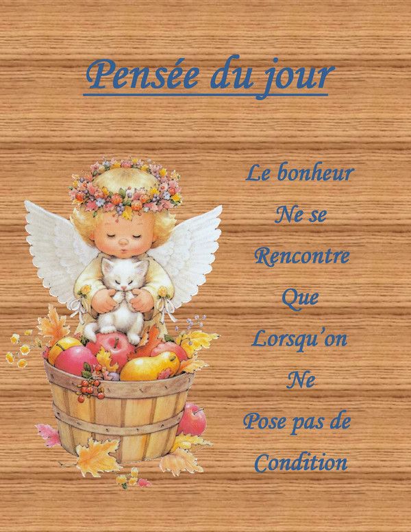 pensees du jour