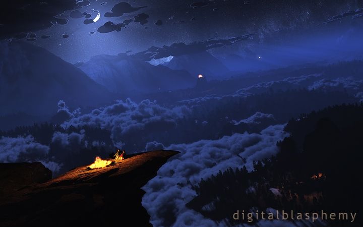 hommage a digital blasphemy